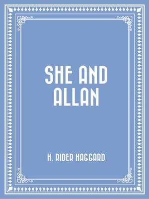 cover image of She and Allan